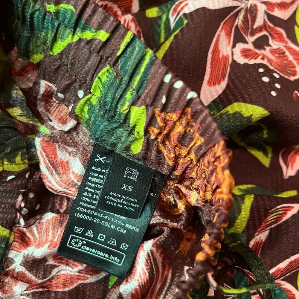 Scotch Soda Maxi Skirt Tiger Aloha Hula‎ Maison Scotch Floral Resort Tropical XS - Picture 4 of 9